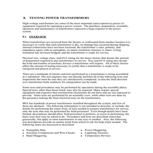 Substation commissioning1