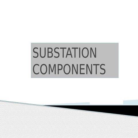 220/33 KV GIS SUBSTATION COMPONENTS ppt.pdf