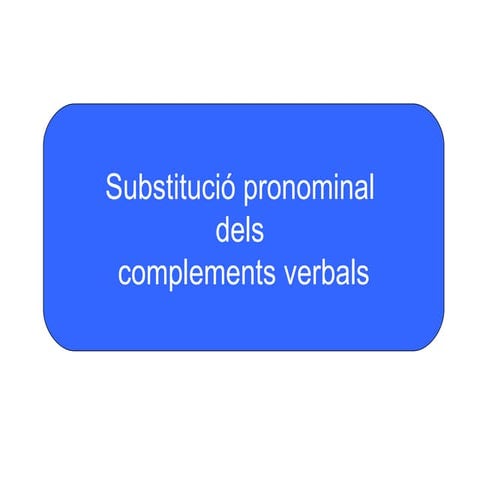 Substitució pronominal