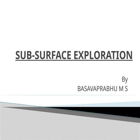 SUBSURFACE EXPLORATION AND DEWATERING.pptx