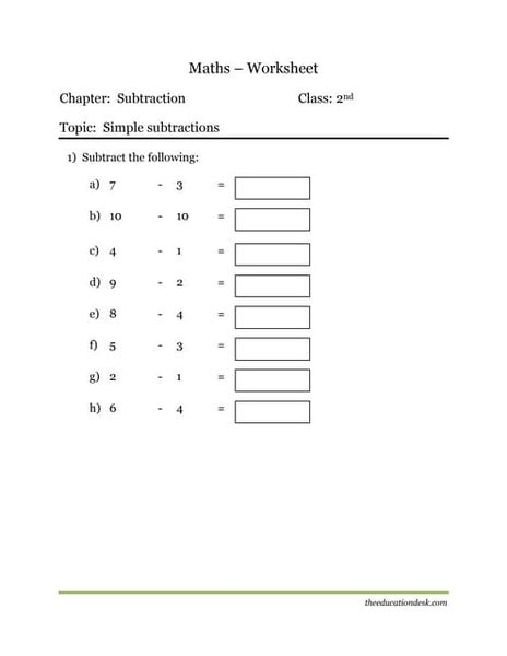 Maths: Multiplication Worksheet (CBSE Grade II )