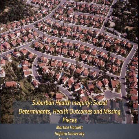 Suburban Health Inequity 