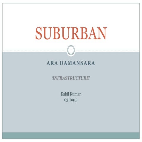 Suburban Ara Damansara