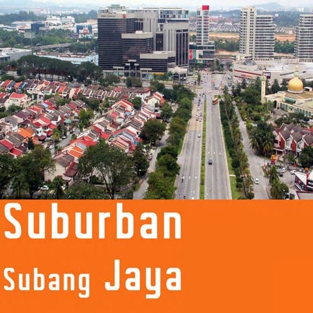 Suburb presentation | PDF