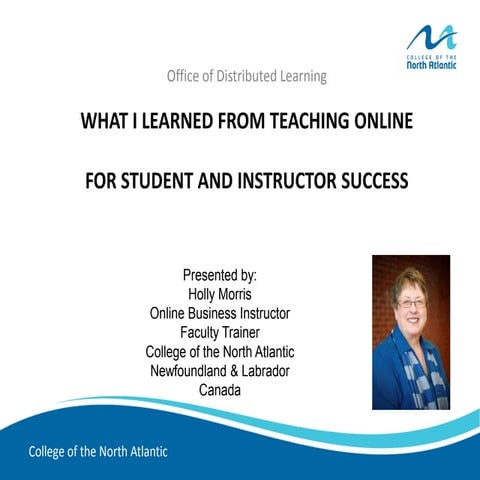 Brightspace webinar: What I Learned from Teaching Online