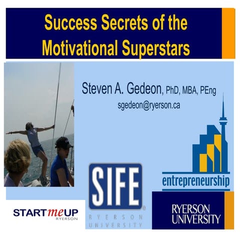 Success Secrets of the Motivational Superstars