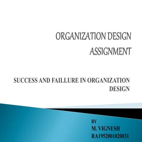 Success and failure in od 