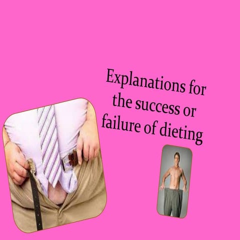 Success and failure of dieting A2