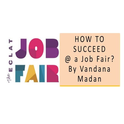 Success At A Job Fair