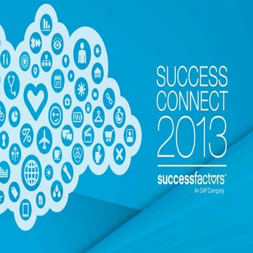 SuccessConnect 2013 Keynote