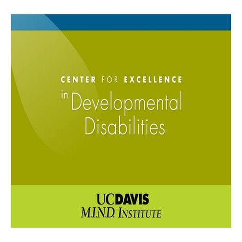 Success Defined: UC David MIND Institute