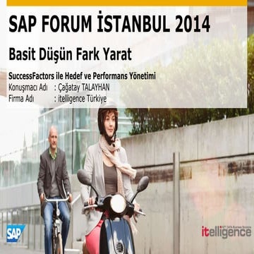 Success factors ile hedef ve performans deneyimi