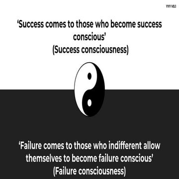 Success failure and how is related to mindset