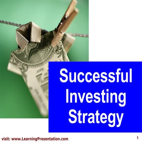 Successful Investing Strategy