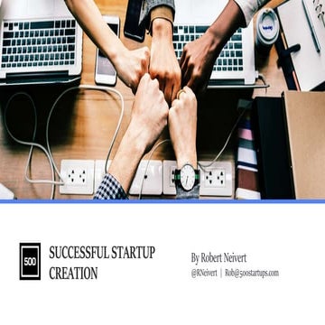 EIA2018Italy - Successful Startup Creation - Robert Neivert