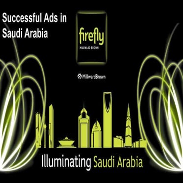 Successful Ads in Saudi Arabia