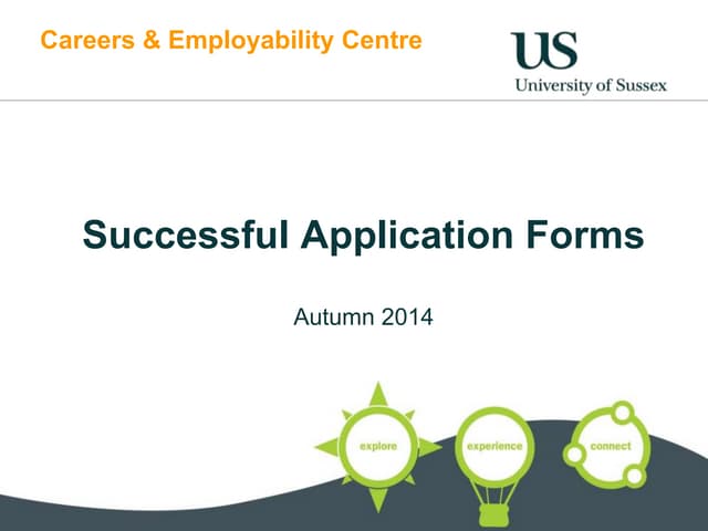 Successful Application Forms