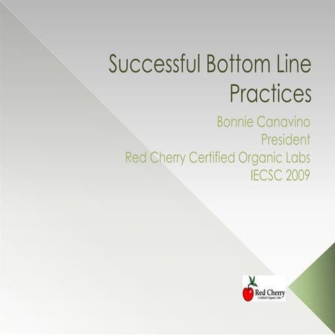 Successful Bottom Line Practices09