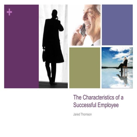 Characteristics of Successful Employee Lesson Plan