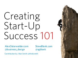 Creating Start-Up Success