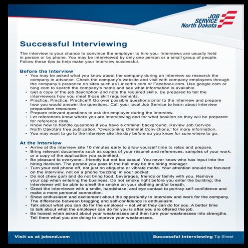 Top 10 Interview Tips | PPTX