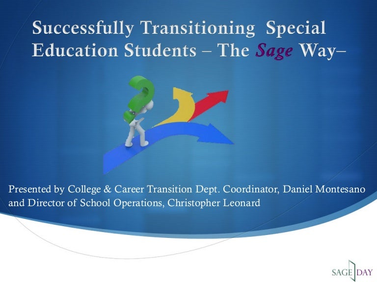 Successfully Transitioning Special Education Students After High Sch…