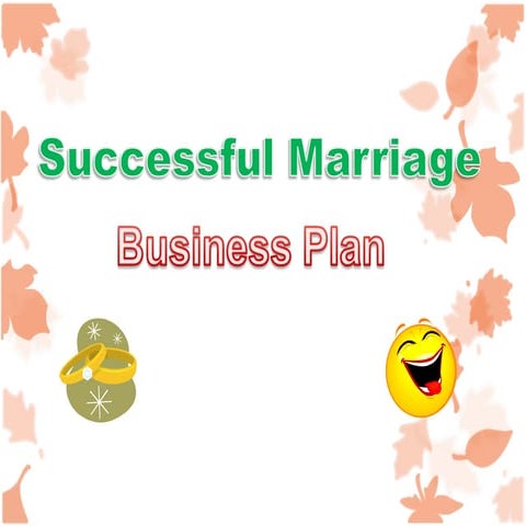 Successful Marriage