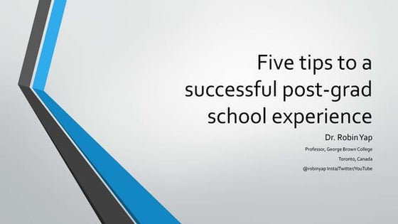 Successful college experience | PPT