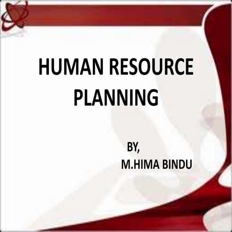 Succession planning in HRP