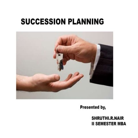 Succession planning 