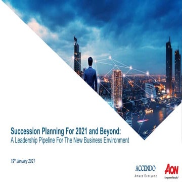 Succession Planning for 2021 and Beyond