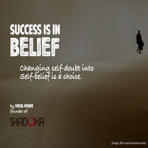 Success is in Belief