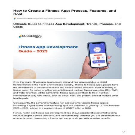 Ultimate Guide to Fitness App Development