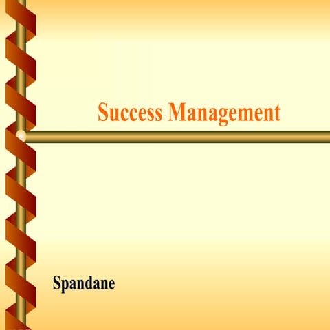 Success management | PPT