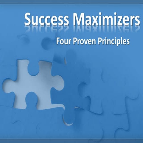 Success maximizers Updated