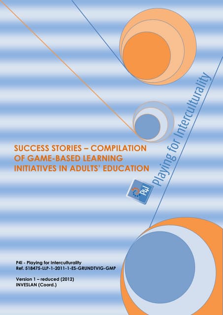 Success stories compilation of game-based learning initiatives in adults educ...