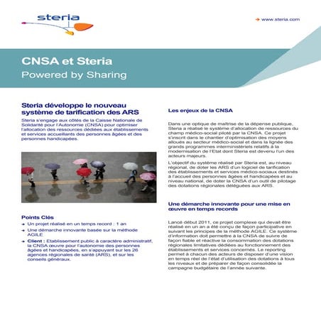Transactis et Steria | PDF