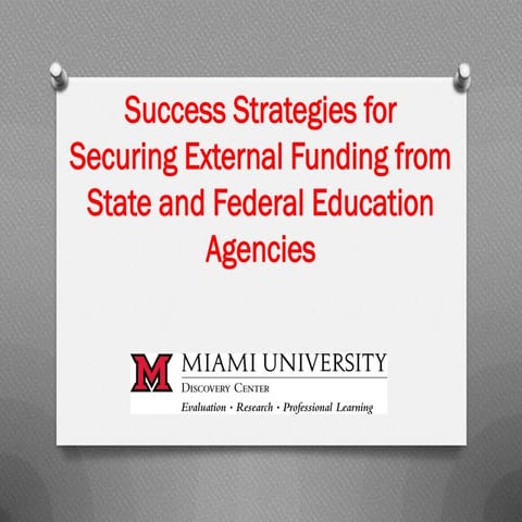 Success strategies for grantmaking for sharing