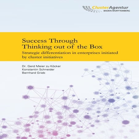 Smart Diversification of enterprises through cluster organizations