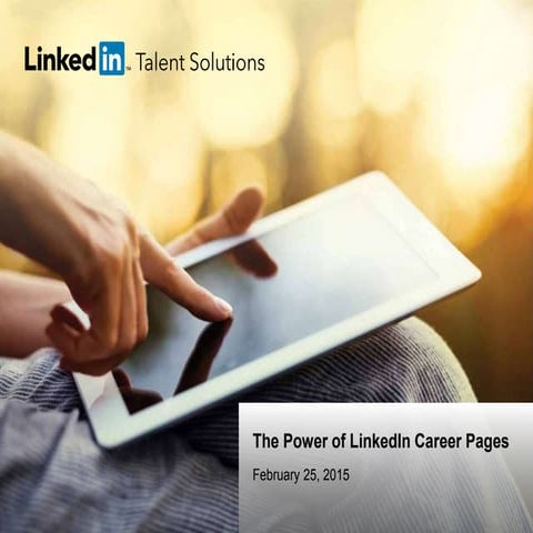 Success with LinkedIn Career Pages