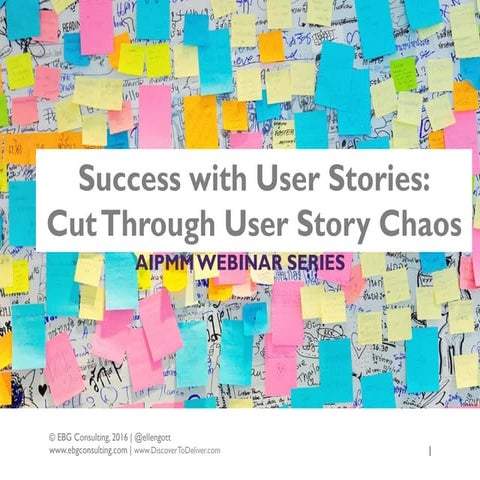 Success With User Stories: 