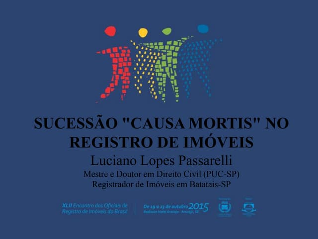 Sucessão causa mortis no registro d...