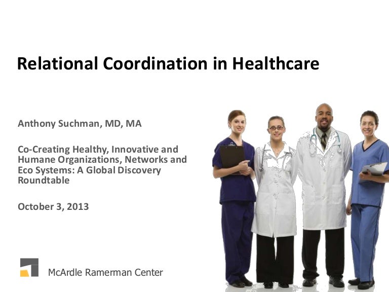 Relational Coordination in Healthcare Suchman