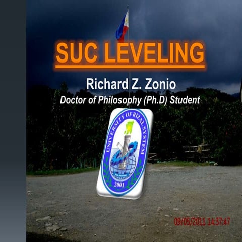 State Colleges and Universities (SUC) Leveling