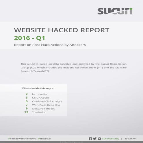 Sucuri website-hacked-report-2016 q1