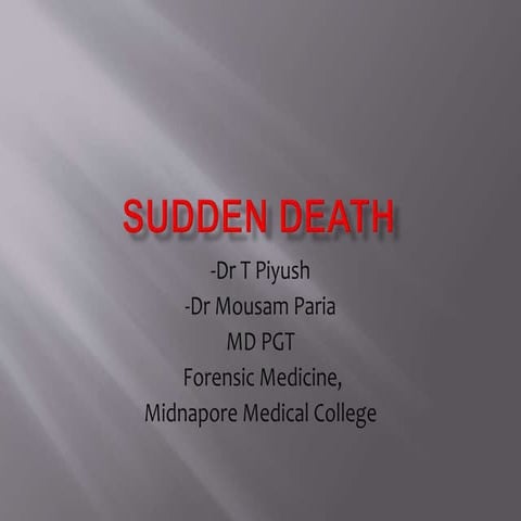 Sudden death