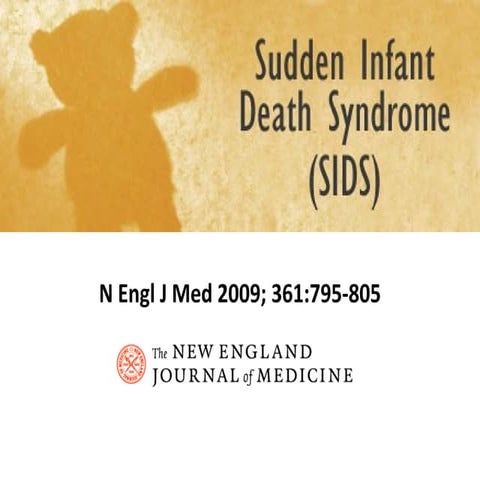 Sudden Infant Death Syndrome (SIDS) | PPTX