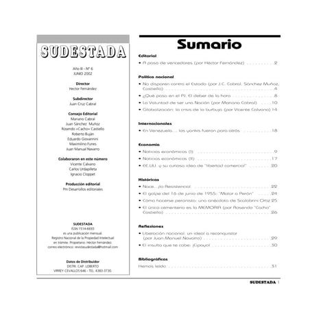 Revista Sudestada 06