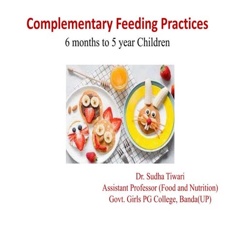 complementary feeding | PPT