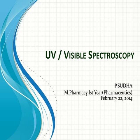 UV-Visible Spectroscopy